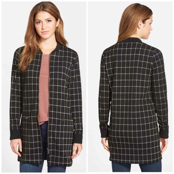 Sanctuary Long Zip Sweater / Coat - Picture 1 of 9
